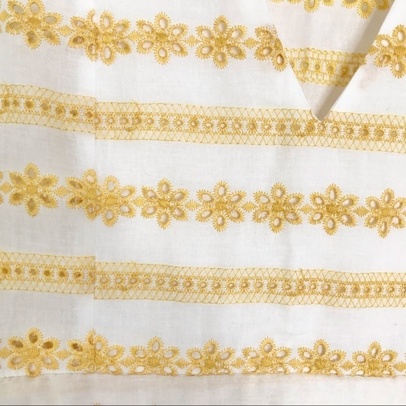 dRA Anthropologie Athena Eyelet Cotton Sundress SIZE MEDIUM - Picture 6 of 16